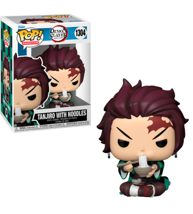 Funko POP Demon Slayer: Tanjiro con Noodles