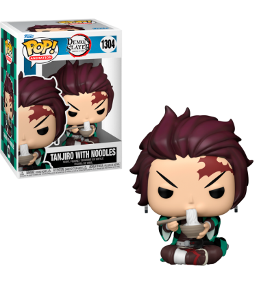 Funko POP Demon Slayer: Tanjiro con Noodles