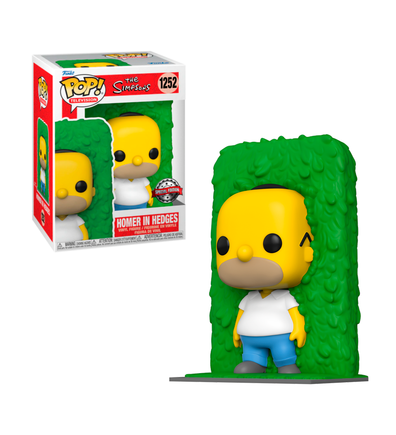 Funko POP Simpsons: Homer in Hedges (EXC)