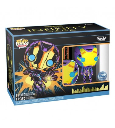 Funko POP & TEE Marvel Blacklight: Rescue (EXC)