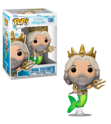 Funko POP La Sirenita LA: King Triton