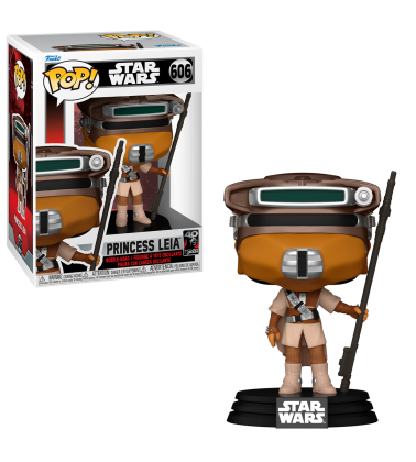 Funko POP Star Wars RotJ 40th: Leia (Boushh)