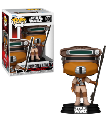 Funko POP Star Wars RotJ 40th: Leia (Boushh)