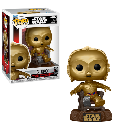 Funko POP Star Wars RotJ 40th: C3P0 in chair