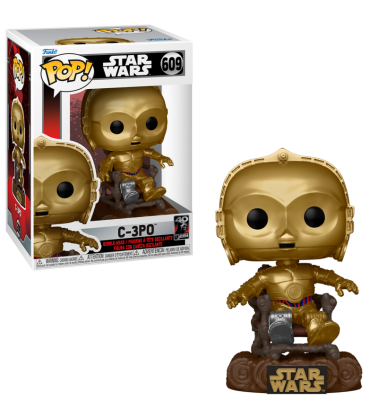 Funko POP Star Wars RotJ 40th: C3P0 in chair