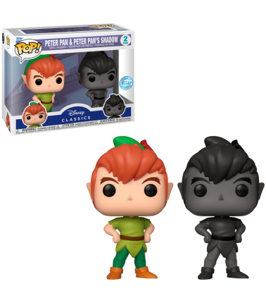 Funko POP Peter Pan: Peter y Sombra 2pk (EXC)