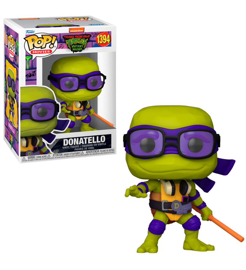 Funko POP Tortugas Ninja Mutant Mayhem: Donatello